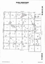 Elma Township Directory Map, Richland County 2007